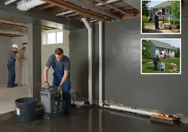 Basement Waterproofing and Flood Prevention process in Madison, SD